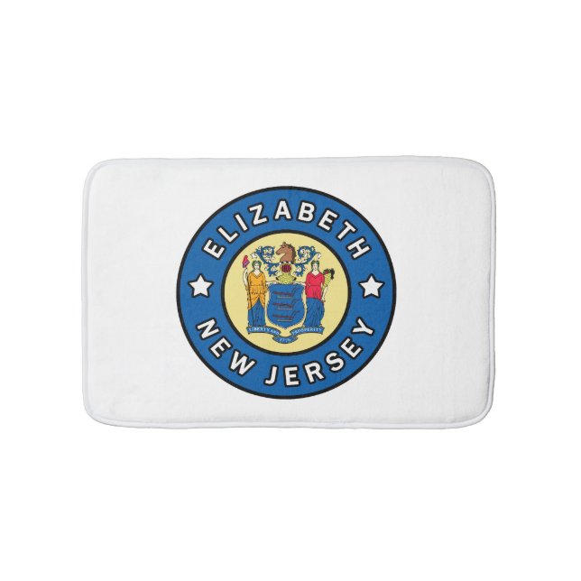 Elizabeth New Jersey Badematte (Vorderseite)