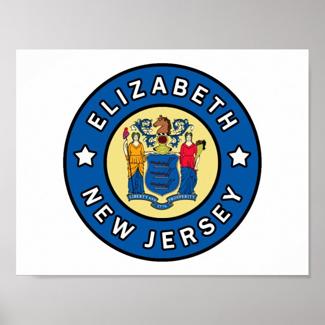Elizabeth New Jersey Poster (Vorne)