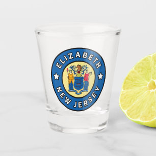 Elizabeth New Jersey Schnapsglas
