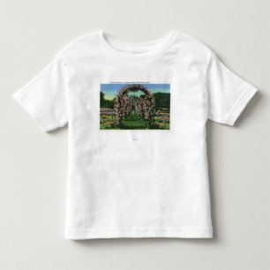 Elizabeth-Park-Ansicht der Rosen-Bögen Kleinkind T-shirt