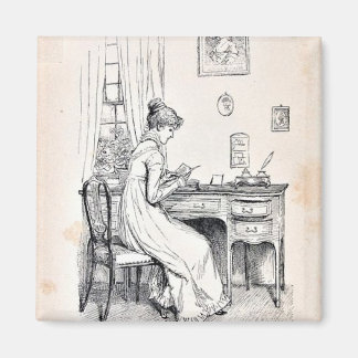 Elizabeth Reading Janes Briefe Magnet
