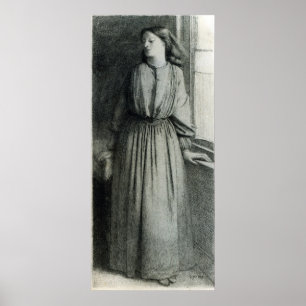 Elizabeth Siddal, Mai 1854 Poster