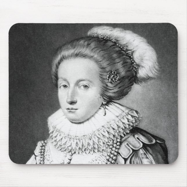 Elizabeth Stuart, Königin von Böhmen Mousepad (Vorne)