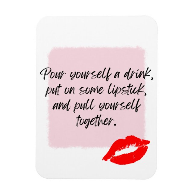 Elizabeth Taylor Zitat Magnet (Vertikal)