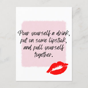 Elizabeth Taylor Zitat Postkarte