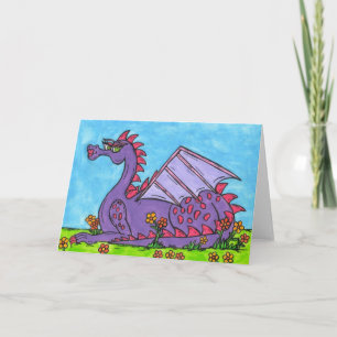 Elizabeth the Dragon Grußkarten Karte