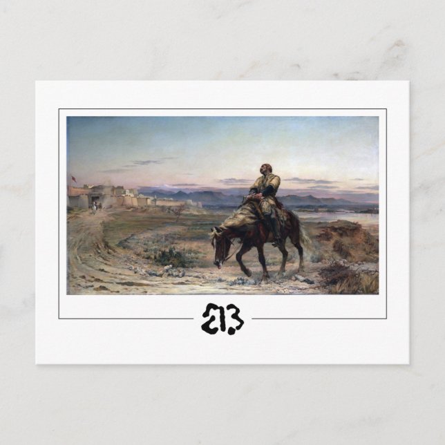 Elizabeth Thompson #2 - Fine Art Postcard Postkarte (Vorderseite)