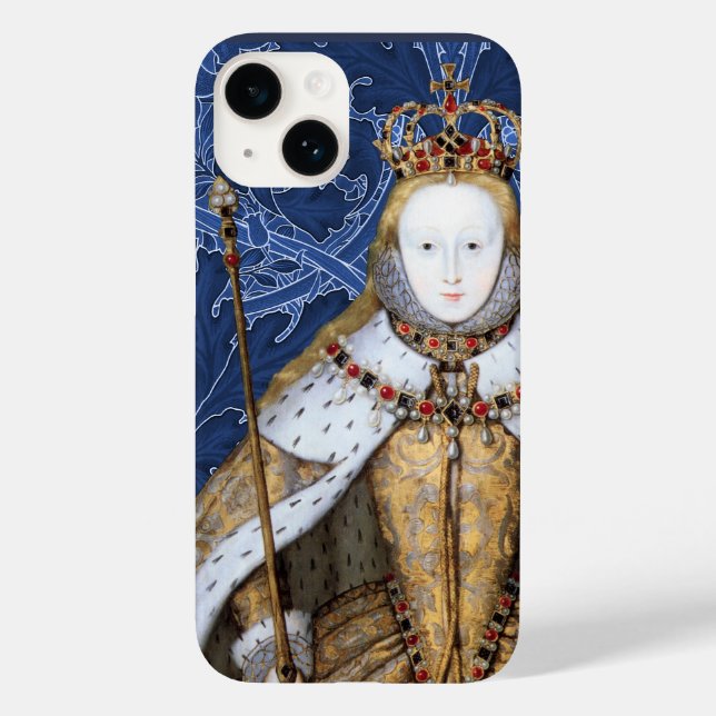 Elizabeth Tudor, Königin von England Case-Mate iPhone Hülle (Rückseite)