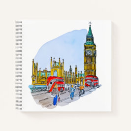 Elizabeth-Turm, auch bekannt als Big Ben Notizbuch
