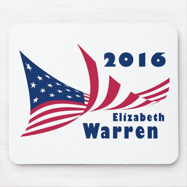 Elizabeth Waren 2016 Mousepad (Vorne)
