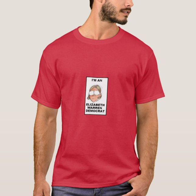 Elizabeth Waren Demokrat T-Shirt (Vorderseite)
