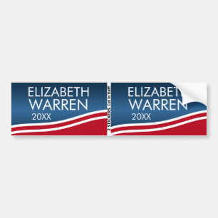 Elizabeth Warren 2024 BOGO Autoaufkleber