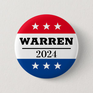 Elizabeth Warren 2024 Button