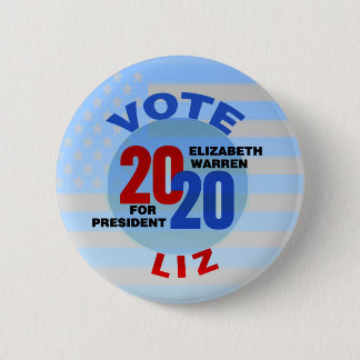 Elizabeth Warren für Präsident 2020 Button
