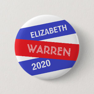 Elizabeth Warren für Präsident 2020 Button