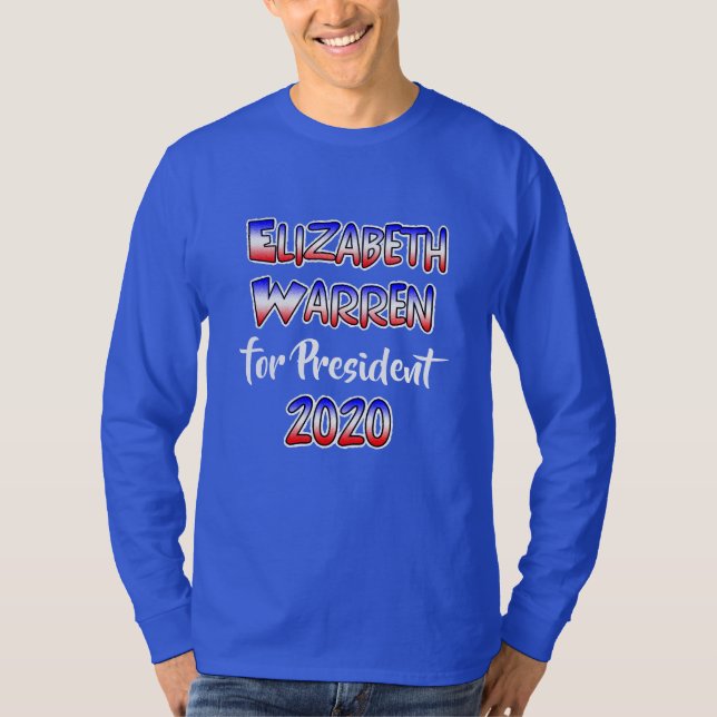 Elizabeth Warren für Präsident 2020 T-Shirt (Vorderseite)