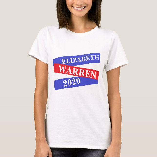 Elizabeth Warren für Präsident 2020 T-Shirt (Vorderseite)