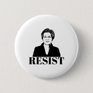 Elizabeth Warren Teeshirt Politische Feministische Button