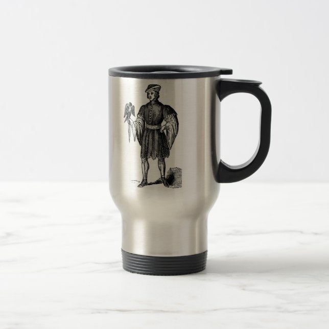 Elizabethan Costumes Travel Mug Reisebecher (Rechts)
