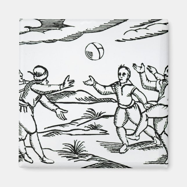 Elizabethan Football Magnet (Vorne)