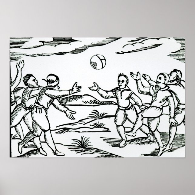 Elizabethan Football Poster (Vorne)