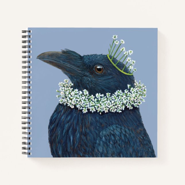 Elizabethan Raven notebook Notizbuch (Vorderseite)