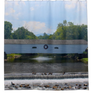 Elizabethton Covered Bridge Duschvorhang
