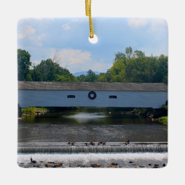 Elizabethton Covered Bridge Keramikornament (Vorderseite)