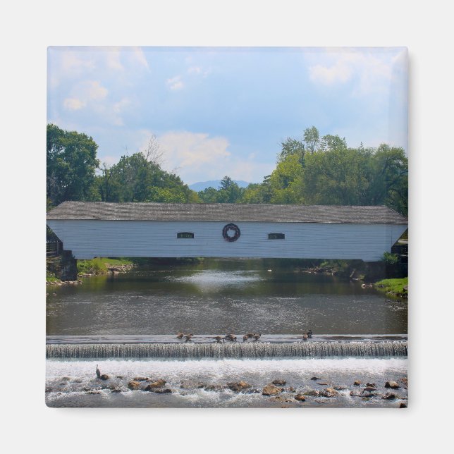 Elizabethton Covered Bridge Magnet (Vorne)