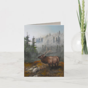 "Elk Art" 4" x 5,6" von Jason Street Karte