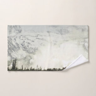 Elk at Grand Teton National Park Fotografy Handtuch