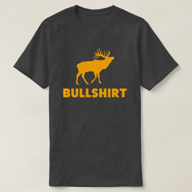 Elk Bull Jagd Shirt für Männer und Frauen (Design vorne)