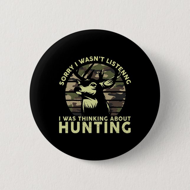 Elk Deer Hunter Funny Deer Junting T-Shirt Gaben V Button (Vorderseite)