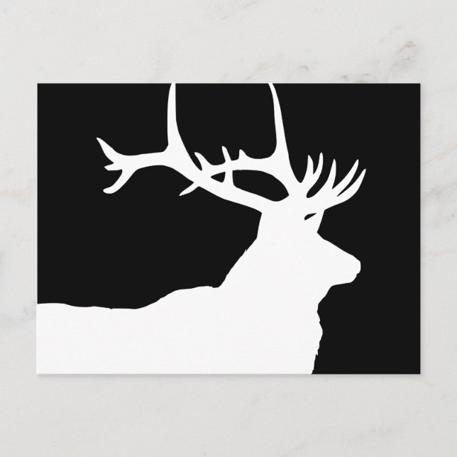 Elk Head Postkarte (Vorderseite)