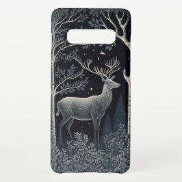 Elk im Mitternachtswald Samsung Galaxy Hülle