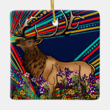 Elk Keramik Ornament
