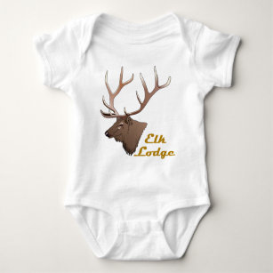 Elk Lodge Baby Strampler