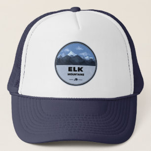 Elk Mountains Colorado Camping Truckerkappe