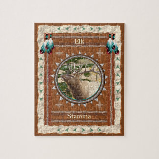Elk - Stamina - Jigsaw Puzzle mit Box