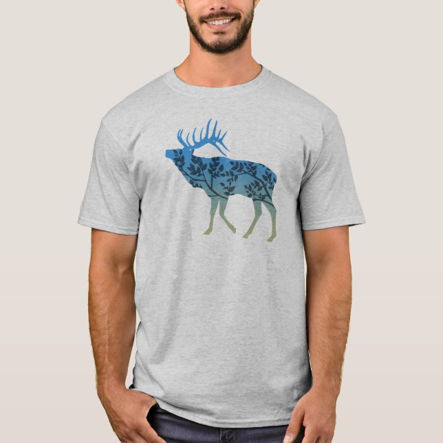 Elk Tree T-Shirt (Vorderseite)