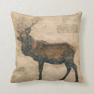 Elk Vintage DaVinci Stil Kissen