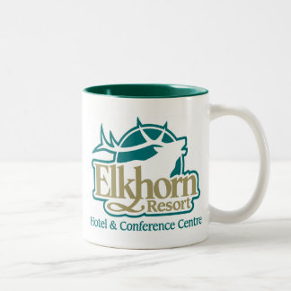 Elkhorn Becher-regelmäßige Größe Zweifarbige Tasse
