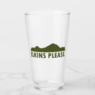 Elkins West Virginia Bitte Glas