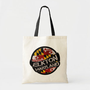 Elkton Maryland Fahne Grunge Tasche
