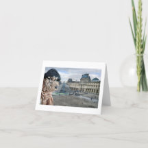 Ella Bella Banana, Louvre, Paris, Frankreich