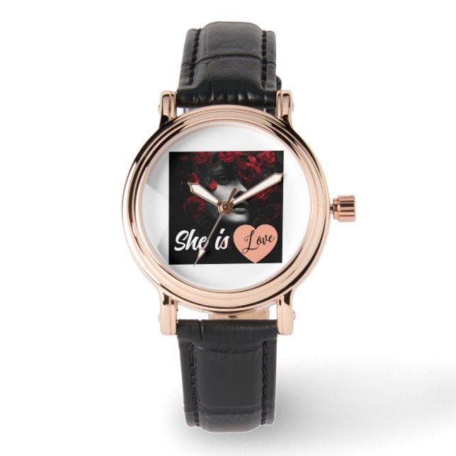 Ella es Amor Armbanduhr (Vorderseite)