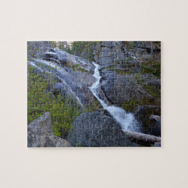 Ella Falls at Sequoia National Park Puzzle (Horizontal)