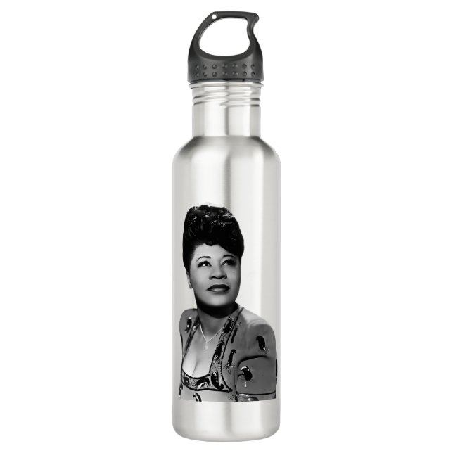Ella Fitzgerald Edelstahlflasche (Vorderseite)