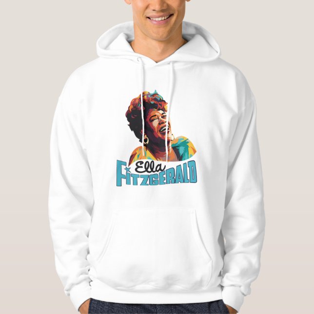 Ella Fitzgerald Hoodie (Vorderseite)