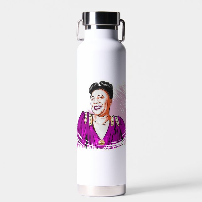 Ella Fitzgerald Trinkflasche (Vorne)